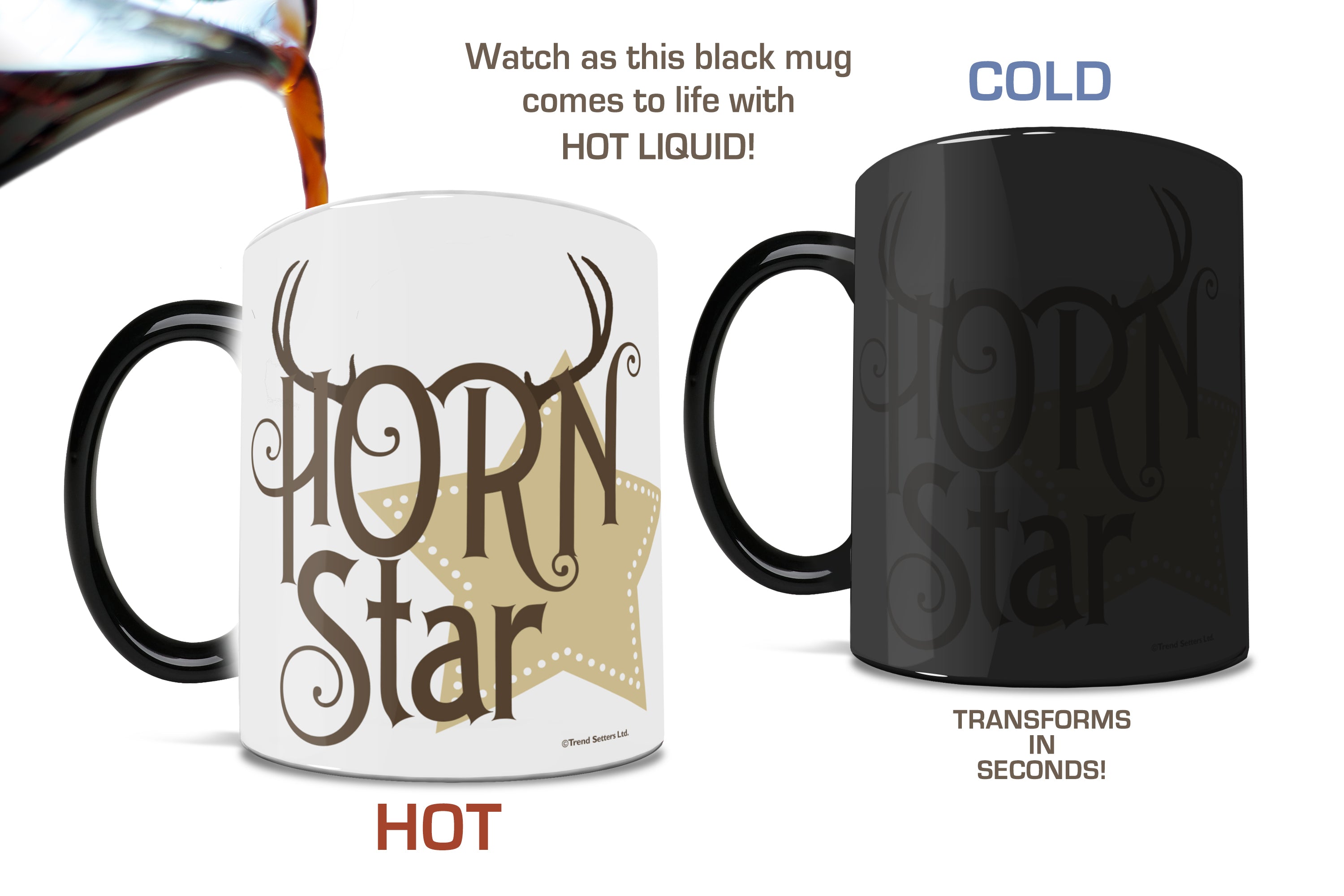 Sports Collection (Horn Star) Morphing Mugs® Heat-Sensitive Mug MMUG234